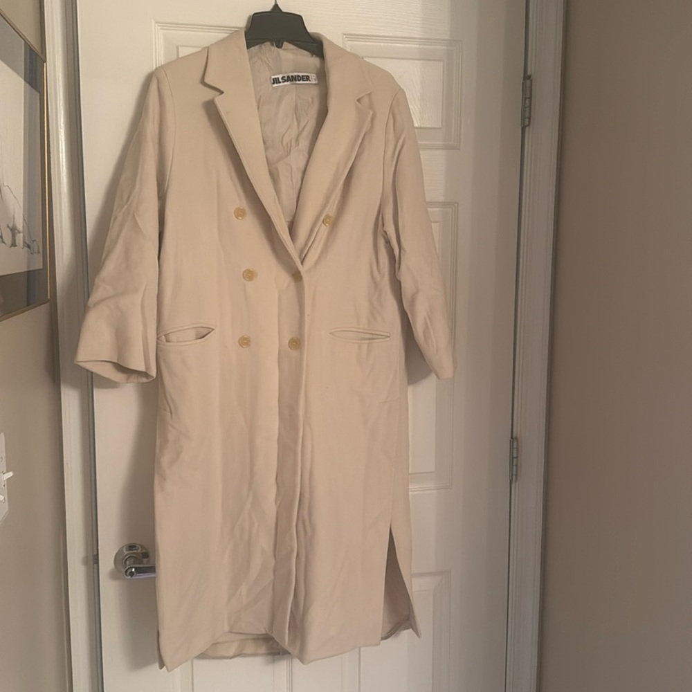 Jil Sander Wool Coat